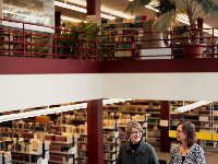 Bild: Immer wieder werden Teile der Bibliothek in den kommenden Jahren umziehen