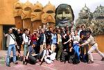 Bild: Studienfahrt in die Kulturstadt Barcelona von 27 Studierenden des zweiten Semesters im Bachelor-Studiengang Mediengestaltung. BUZ 214/2003