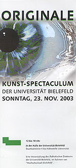Bild: Kunst-Spectaculum der Universität Bielefeld