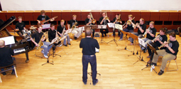 Bild: Die Unibigband