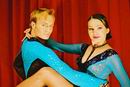 Bild: Buz 215/2003: Den Bielefelder Studierenden Alexander Doskotz und Svetlana Doskotz-Issoupova war der Sieg in den Lateintänzen nicht mehr zu nehmen.