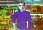 Bild: Buz 216/2004 - Avatar Max im Heinz Nixdorf Museums-Forum (Foto: Jan Braun/HNF).