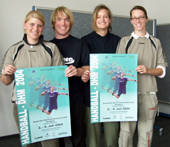 Bild: Pressekonferenz zur Hochschul-Handballmeisterschaft vom 2. bis 4. Juli 2004 