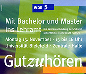 Bild: Mit Bachelor udn Master in Lehramt