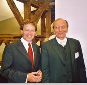 Bild: Buz 218/2004 - Wissenschaftskontakte zu
osteuropäischen Universitäten. Kanzler der Universität Bielefeld