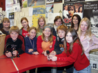 Bild: Das neue Team von Hertz Junior (v.l. hintere Reihe):  Leon Fehring