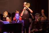 Bild: BigBand der Universität Bielefeld. Foto: Rainer Schmidt