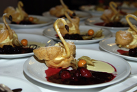 Bild: Absolventenfeier mit Festdinner.