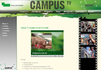 Bild: Campus-TV im Internet