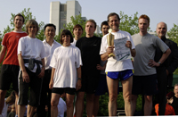Bild: Finnbahn-Meeting: Das Team "WiWi" gewann den Wanderpokal. 