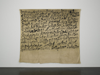 Bild: Vortragsreihe: 1968. Die große Unschuld. 1986_Sigmar-Polke_Schimpftuch