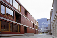 Bild: Universität der italienischen Schweiz USI in Lugano von Bruno Floretti Marquez + Martini