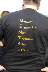 Bild: Selbstdarstellung gehört zum Finnbahn-Meeting dazu