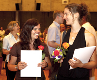 Bild: Absolventenfeier - 3. Juli 2009