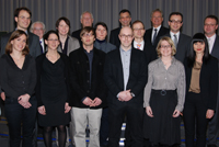 Bild: Vergabe der Dissertationspreise (v. l.): Dr. Natalie Bloch