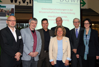 Bild: Eröffnung der Tagung der Deutschen Gesellschaft für wissenschaftliche Weiterbildung und Fernstudium e.V. (DGWF) in Bielefeld (v.l.): Prof. Dr. Wolfgang Jütte