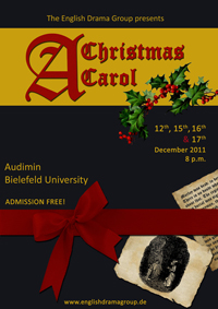 Bild: Plakat zu „A Christmas Carol“ 