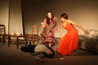 Bild: Am Freitag spielt das Theater Cocuyo „Die Lachsschaumspeise“. 
Foto: Anna Töws