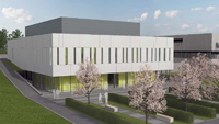 Bild: So könnte es 2014 aussehen: Die Visualisierung durch das Büro Carpus + Partner zeigt den aktuellen Planungsstand für den Ersatzneubau der Experimentalphysik.