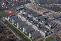 Bild: Eine Herausforderung für alle Beteiligten: Mit der Modernisierung des Hauptgebäudes macht sich die Universität Bielefeld fit für die nächsten Generationen von Studierenden.