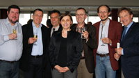 Bild: Two good reasons to celebrate: Prof. Dr. Thomas Welskopp (BGHS)