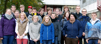 Bild: Die neuen Auszubildenden der Universität Bielefeld