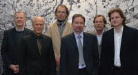 Bild: Der neu gewählte Aufbauvorstand der Bielefeld Graduate School in Theoretical Sciences (v.l.n.r.): Prof. Dr. Henning Krause