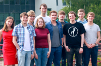 Bild: Das iGEM-Team der Universität Bielefeld 2013: Nadiya Romanova
