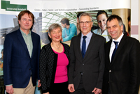 Bild: Gratulationen zur Wahl: Prof. Dr. Fred G. Becker