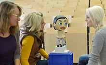 Bild: Flobi ist einer der emotionalen Roboter
