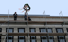 Bild: Richtfest Neubau Experimentalphysik