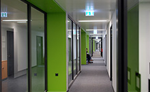 Bild: Umzug von sieben Fachbibliotheken in das Gebäude X