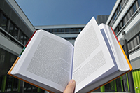 Bild: Fachbibliotheken im Gebäude X eröffnet. Foto: Erich Grevelding