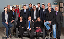 Bild: Dissertationspreisträger 2014 mit Vertretern der Universität und der Universitätsgesellschaft (v.l.): Dr. Sandra Klausing