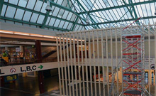 Bild: Wand in der Uni-Halle
