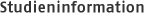 Studieninformation